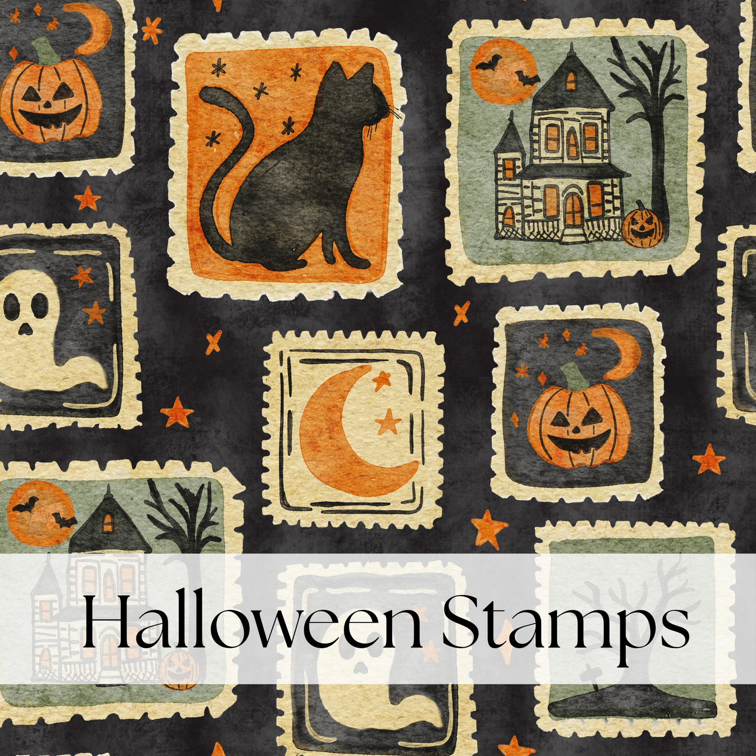 HALLOWEEN STAMPS