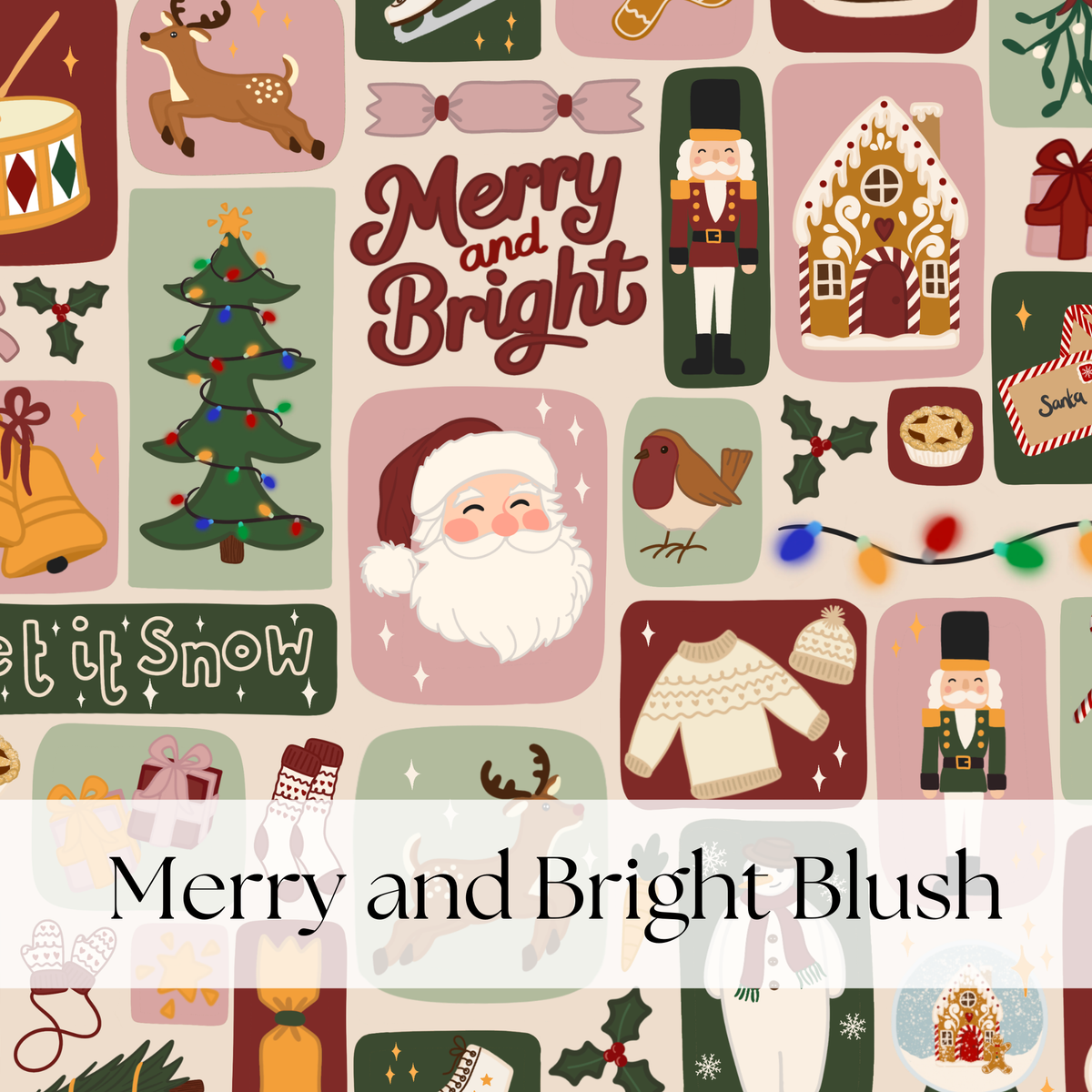 MERRY AND BRIGHT BLUSH