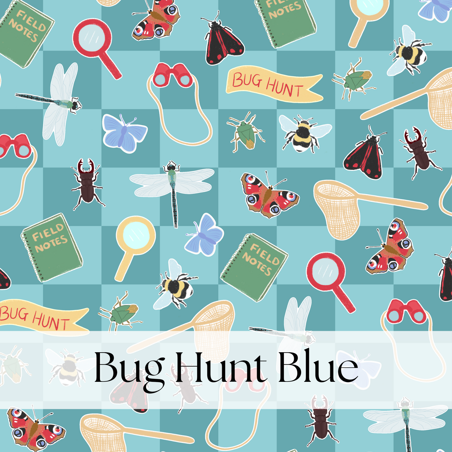 BUG HUNT BLUE