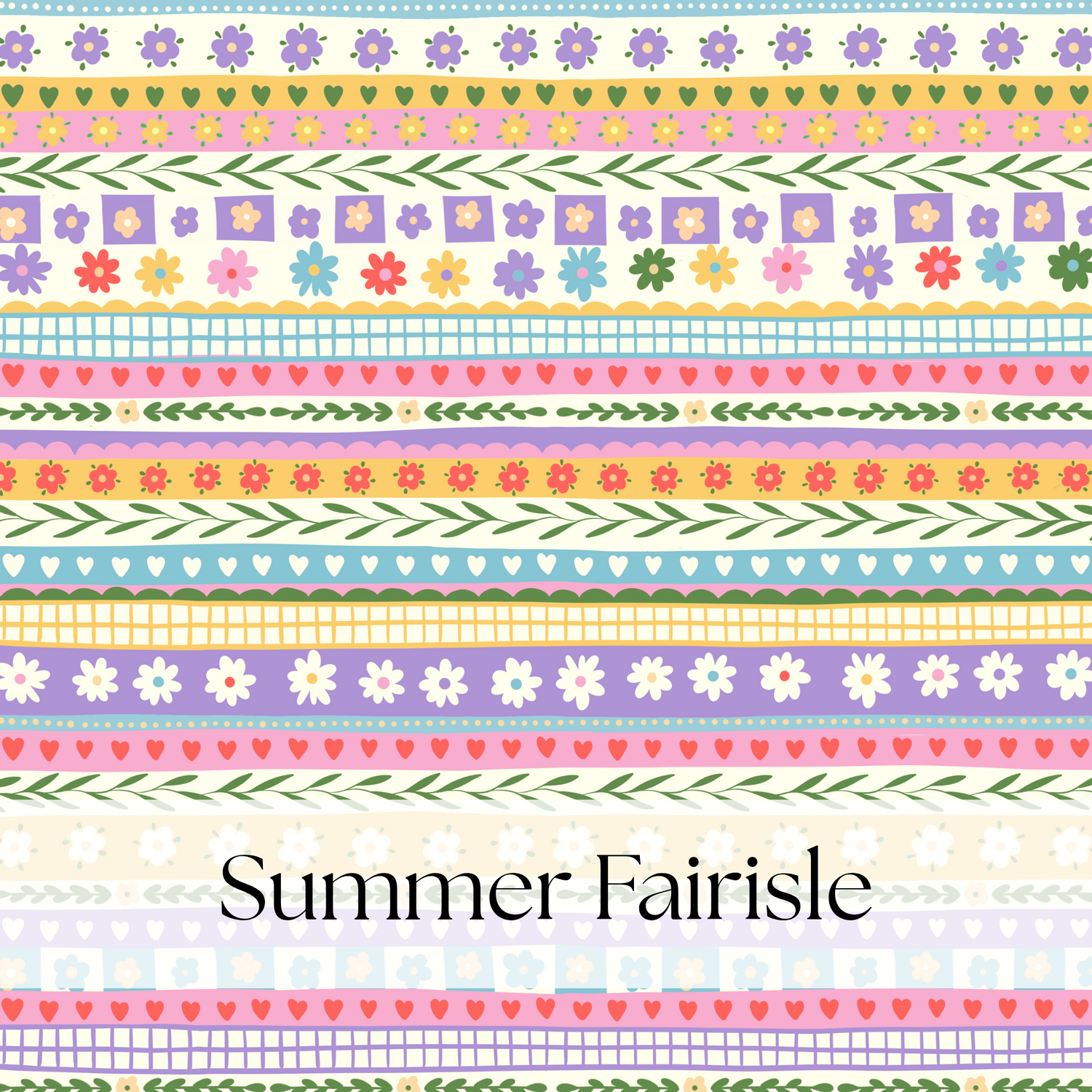 SUMMER FAIRISLE
