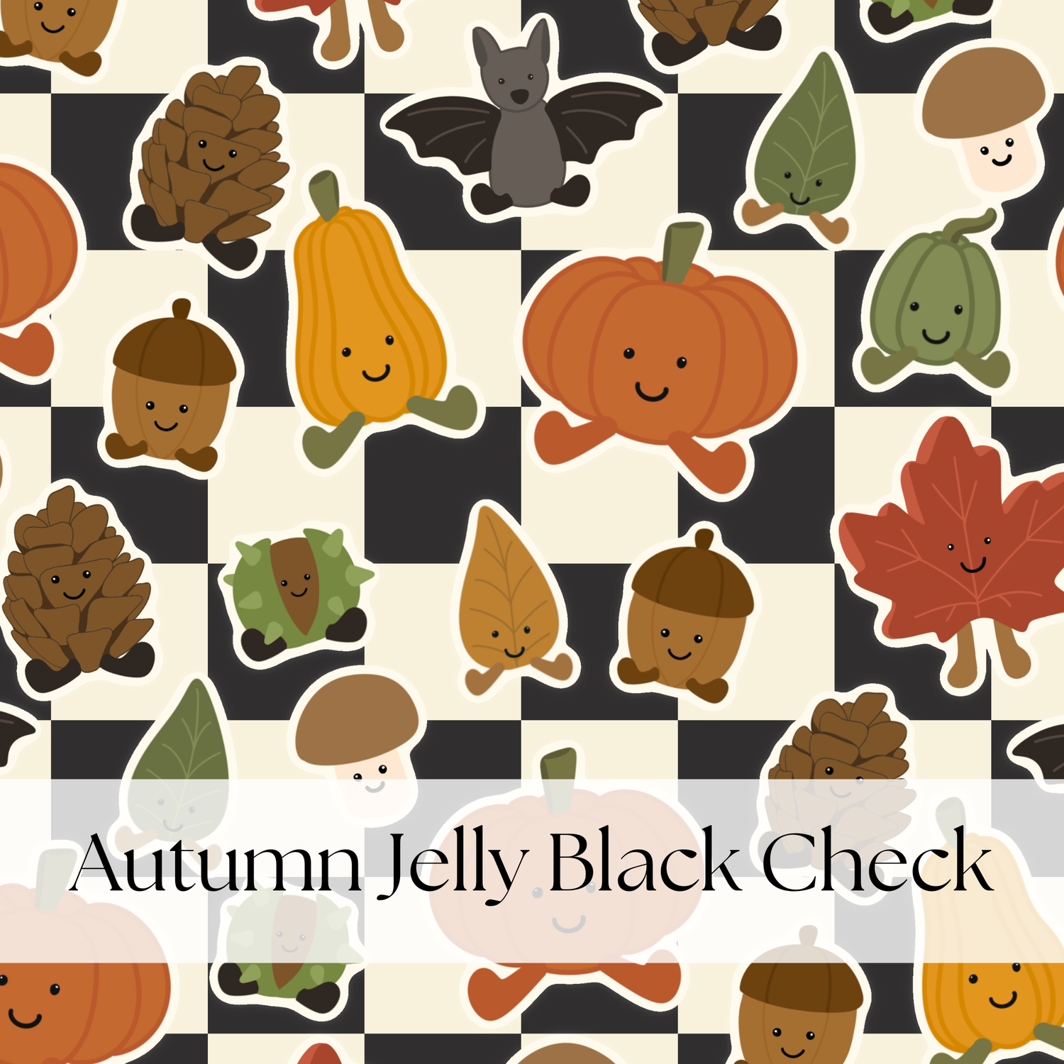 AUTUMN JELLY BLACK CHECK