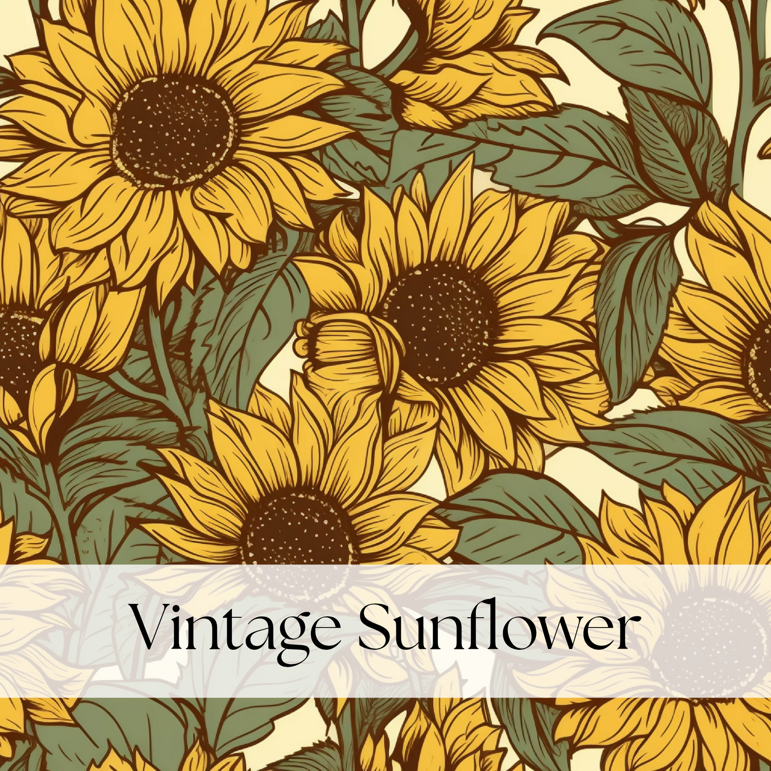 VINTAGE SUNFLOWERS