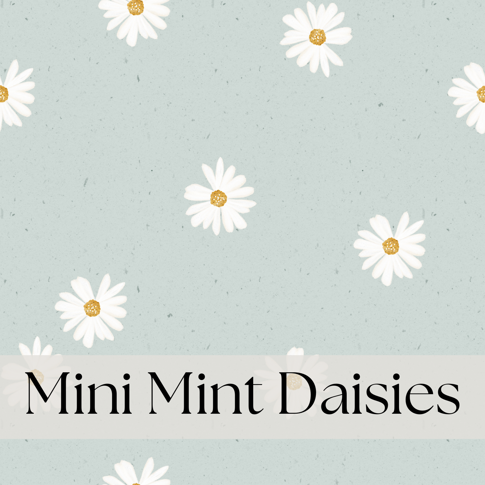 Mini Mint Daisies