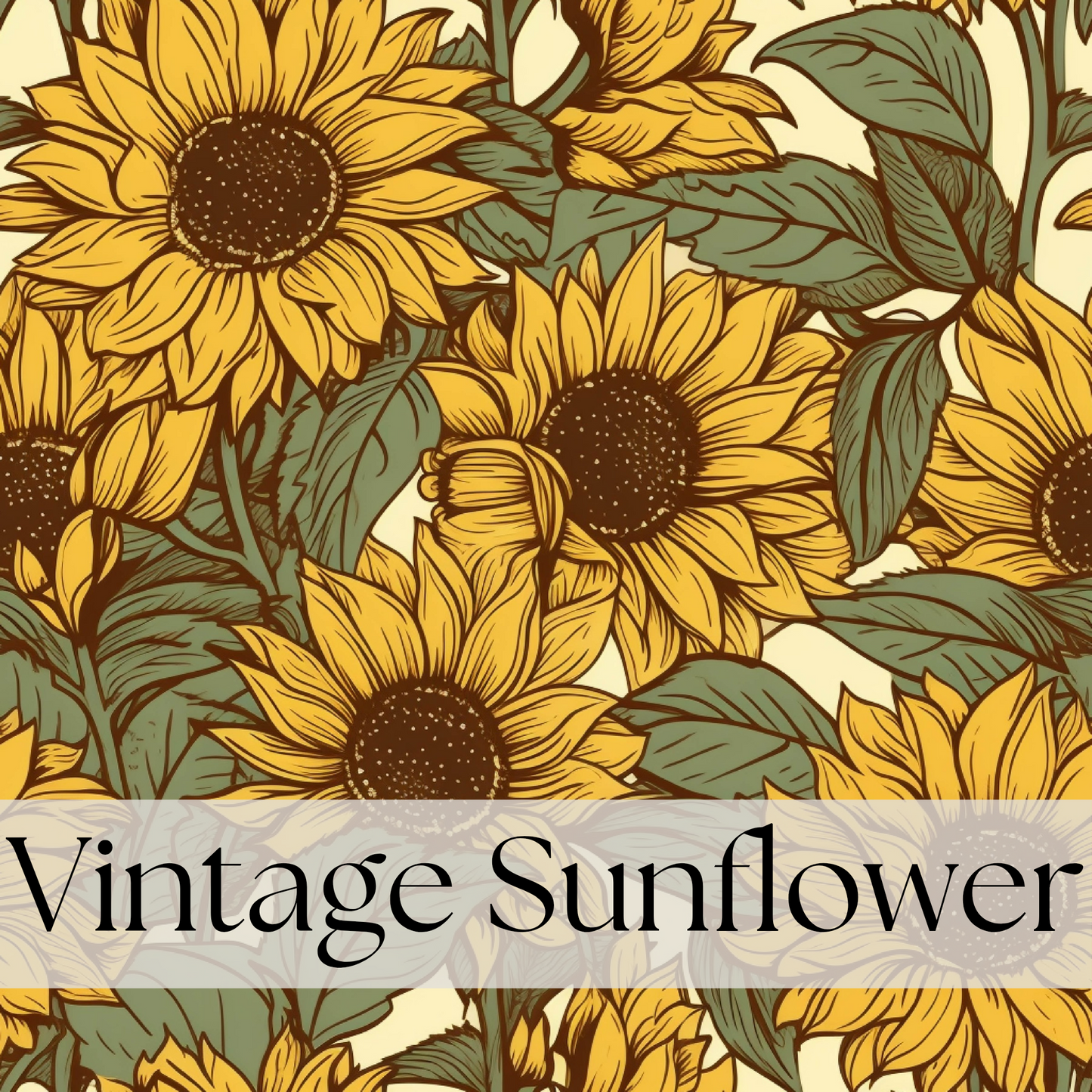 Vintage Sunflower