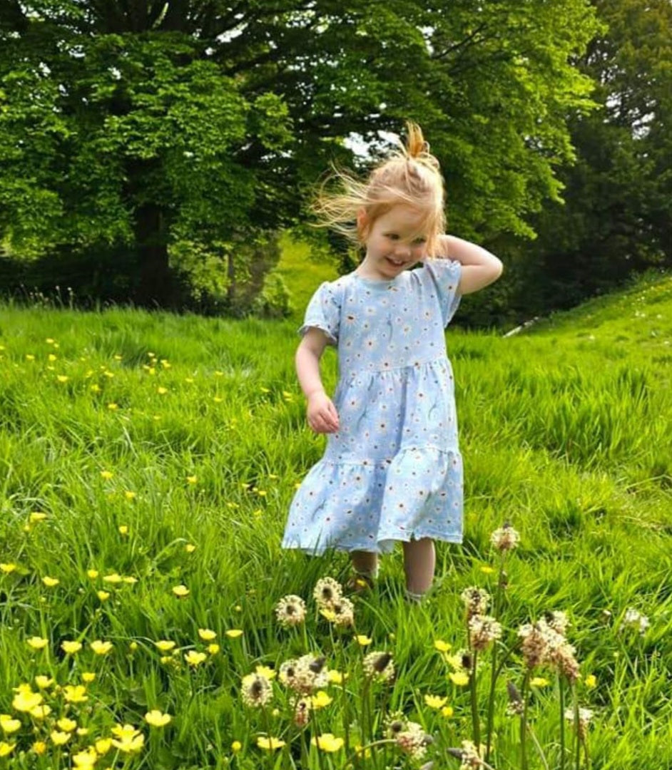 Tiered Dress | Short Sleeve | FLORALS