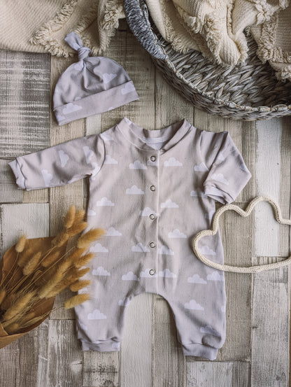 Long Button Down Romper | BIRTHDAY