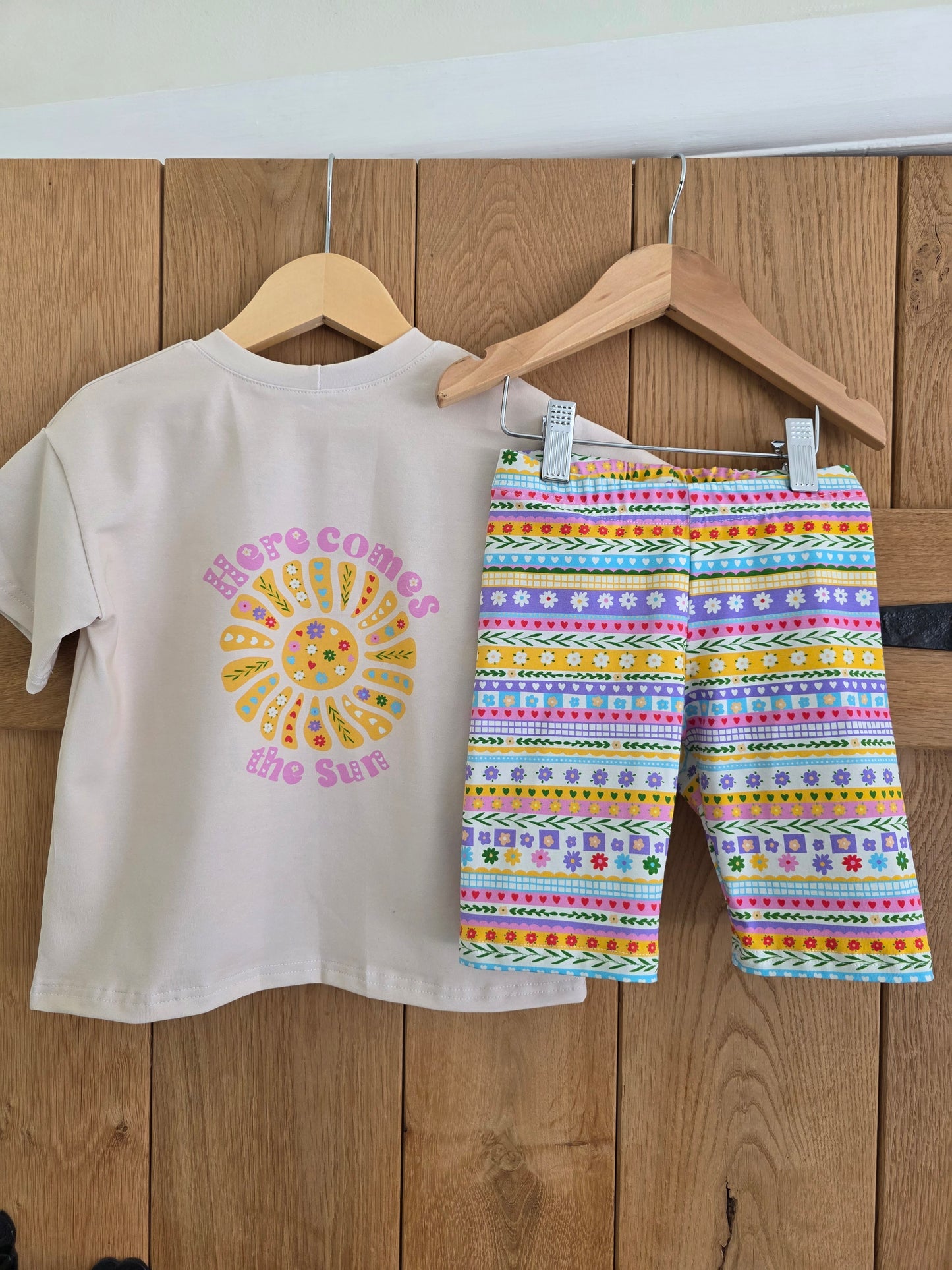 Shorts and PNG Tee Set | SUMMER FAIRISLE