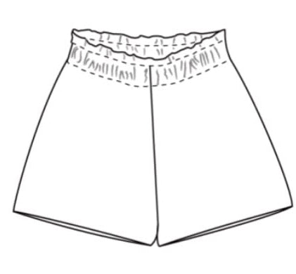 Paperbag Shorts | THE SNACK CUPBOARD