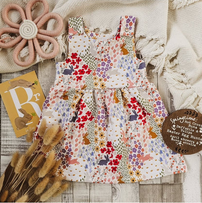 Pinafore Dress | FLORALS