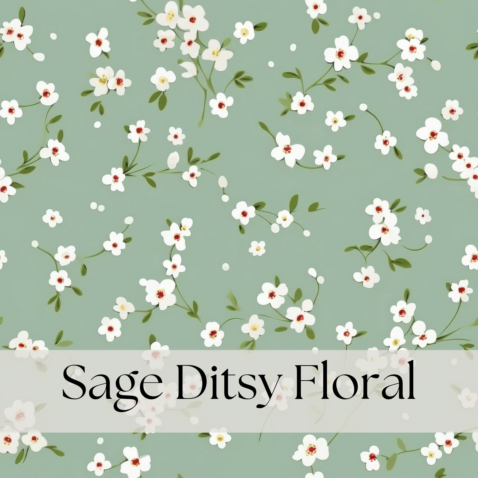Sage Ditst Floral