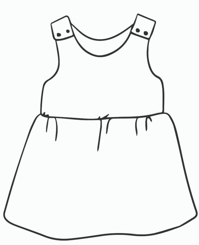 Pinafore Dress | FLORALS
