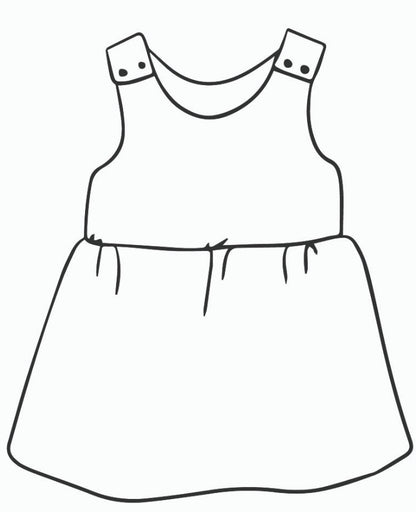 Pinafore Dress | FLORALS