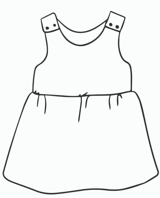 Pinafore Dress | BIRTHDAY