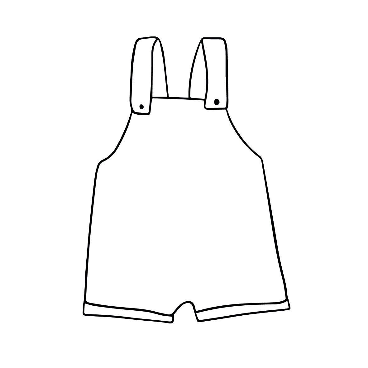 Shortie Dungarees | FLORALS