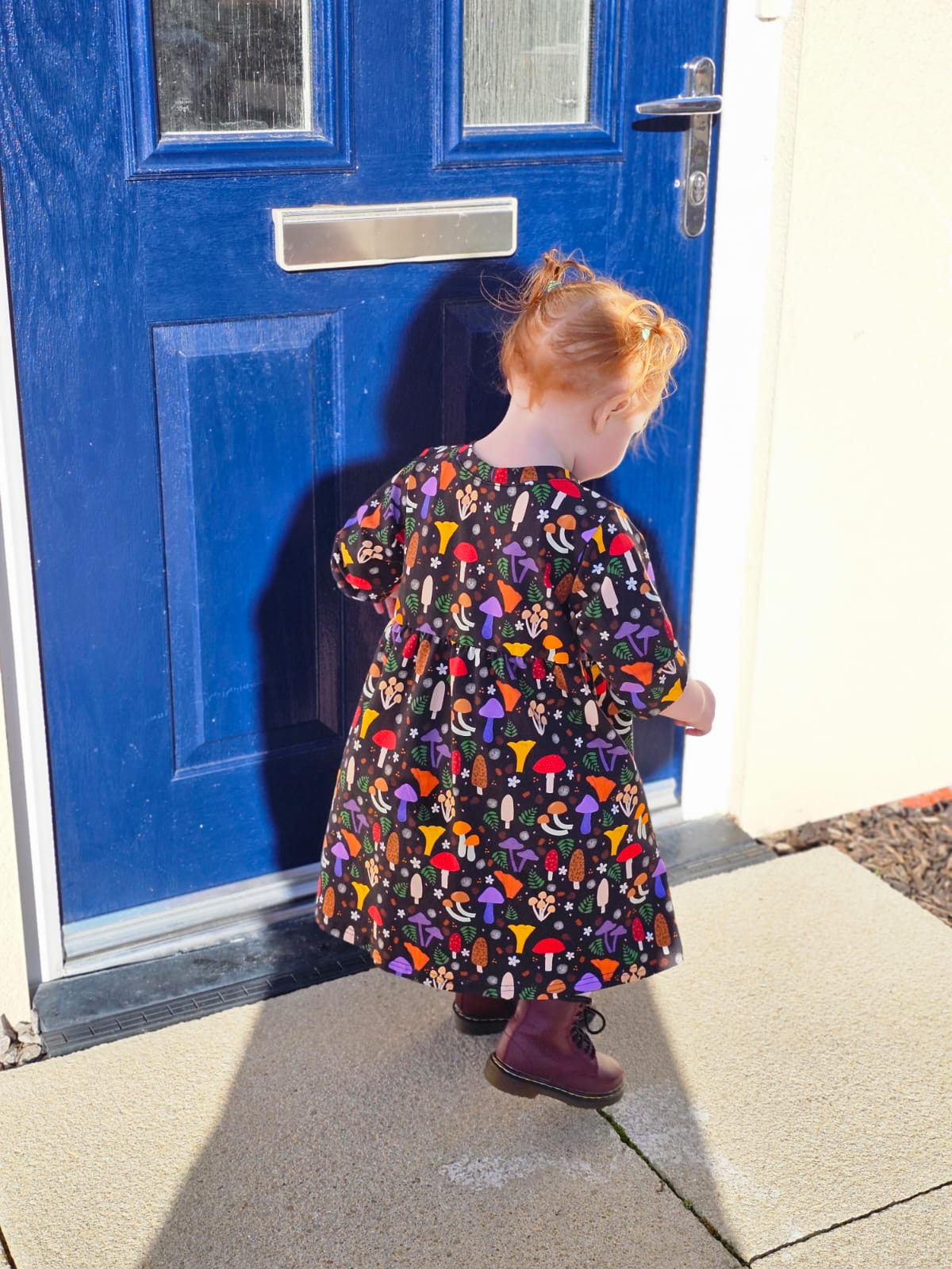 Dotty Dress | Long + Short Sleeves | HALLOWINDOW ICE